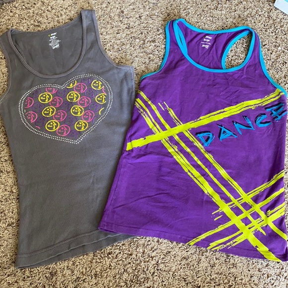 Zumba Fitness Tops - Zumba Tank Top Bundle - Size Large